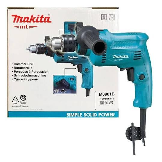 Makita MT M0801B Maktec MT 80 Mesin Bor Tangan Listrik 13 mm