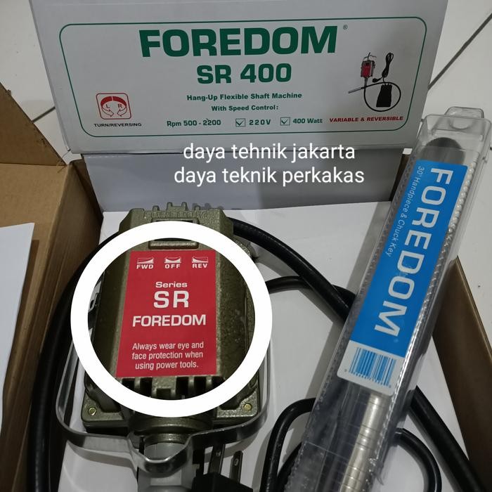 Foredom SR 400 - bor gantung 2 arah foredom reversible bolak-balik