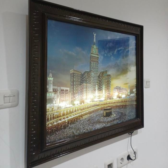 Kaligrafi Makah / Hiasan Dinding Mekah Lampu Masjidil Haram Terlaris
