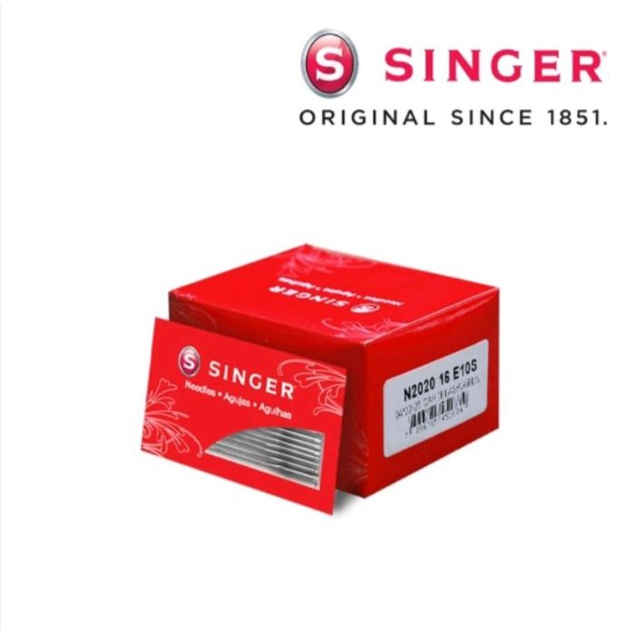 

AT Jarum Mesin Jahit Emas Anti Loncat SINGER 2045 No. 16