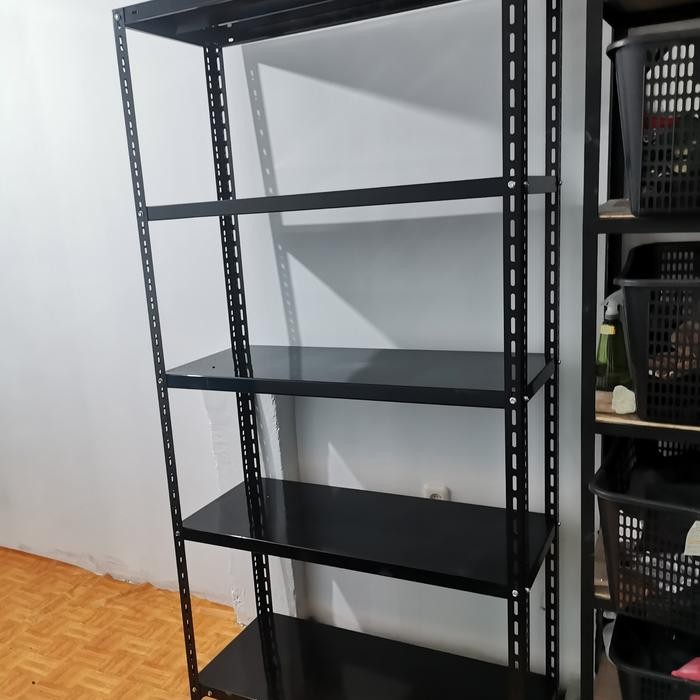 Rak Besi Siku Lubang 5 Susun Tbk