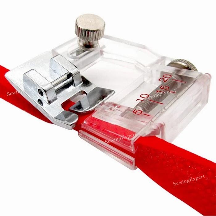 

AT Sepatu Pasang Bisban Untuk Mesin Jahit Portable Ukuran Bis Bisa Diatur / Adjustable Bias Binder