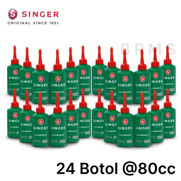 

AT Minyak Pelumas Mesin Jahit SINGER All Purpose Oil 1 Karton isi 24 Botol