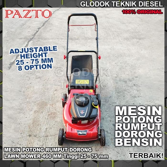 MESIN POTONG RUMPUT DORONG BENSIN TERKUAT GASOLINE LAWN MOWER