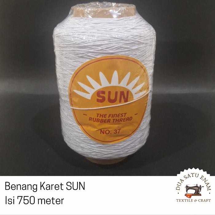 

AT Benang Karet / Rubber Thread merk SUN