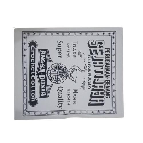 

AT Benang Bol Cap ANGSA DUNIA Sejati Jaya isi 12 Pcs