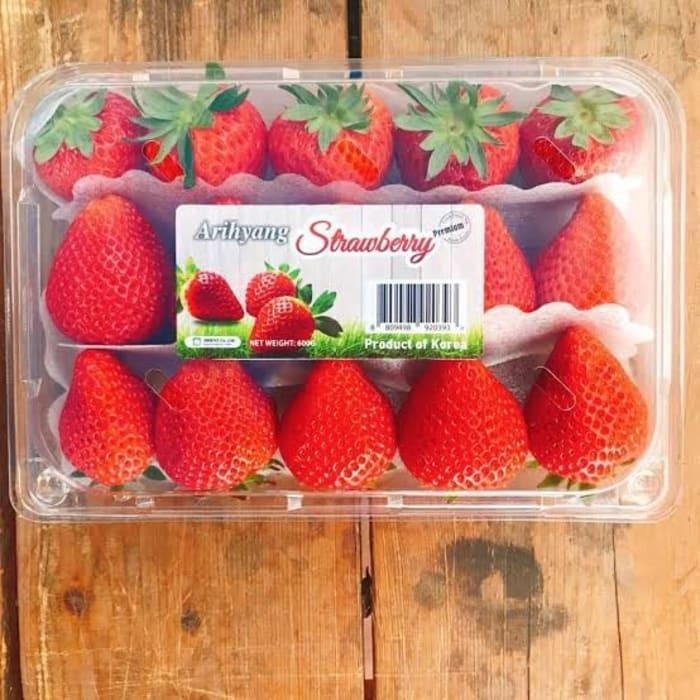 Benih Biji Strawberry Korea Arihyang (manis) - isi 10 bi doywde 2589dx