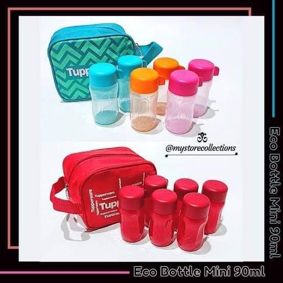 (Expert) Eco mini 90ml botol tupperware mini