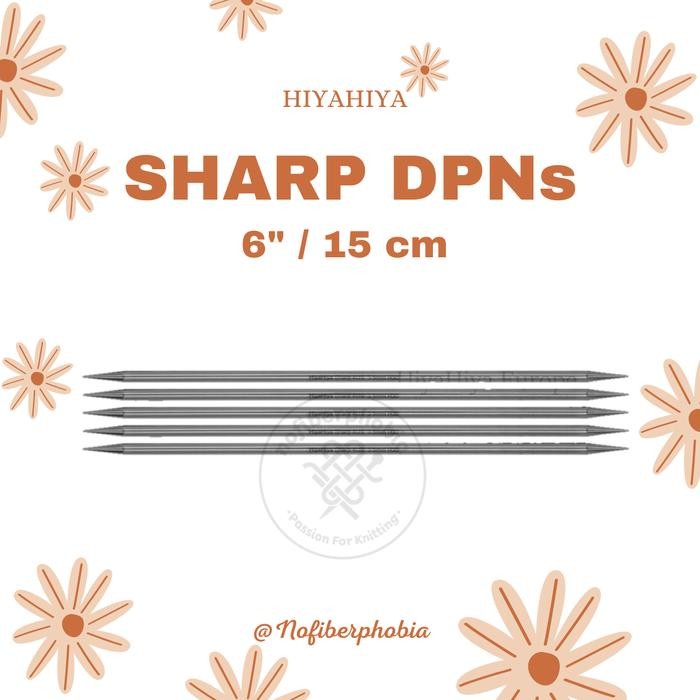 

AT Jarum Rajut HiyaHiya Sharp DPN 6" / 15 cm