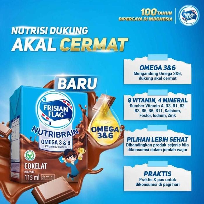 

(Expert) Frisian Flag NutriBrain UHT 36 115 Ml