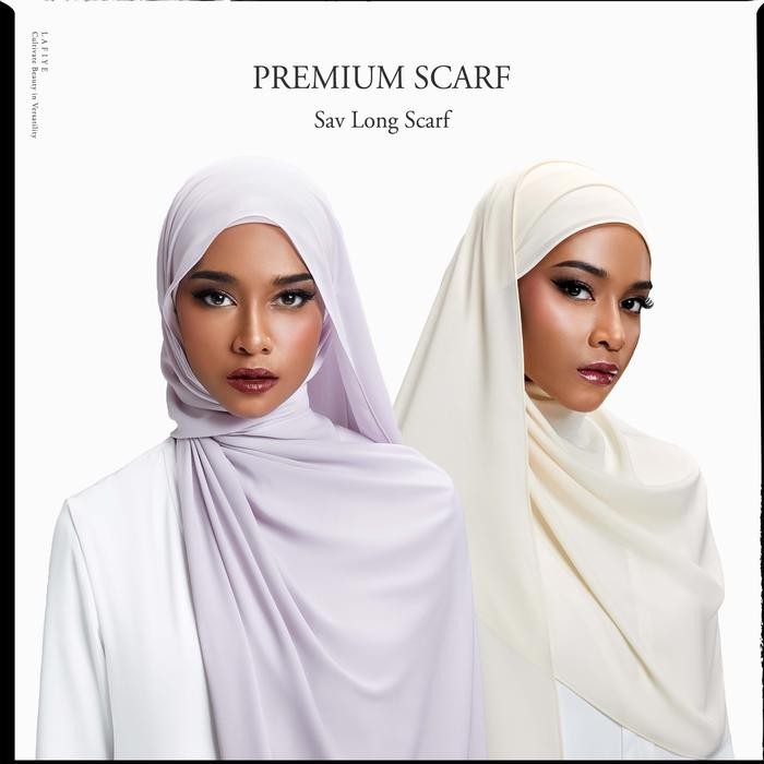 Sav Long Scarf - Lafiye Premium Scarf