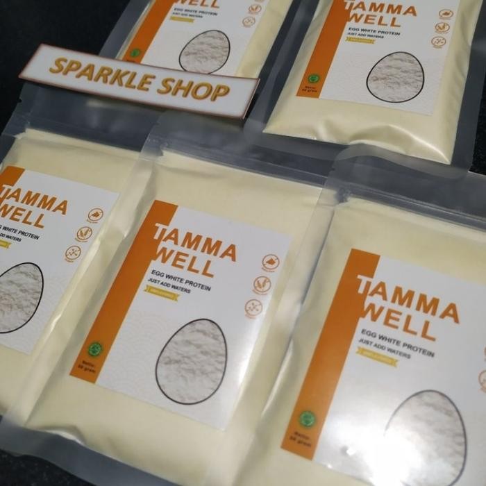 

(Expert) Putih Telur Bubuk Asli Tanpa Campuran 50gr Egg White Protein Powder 50gram