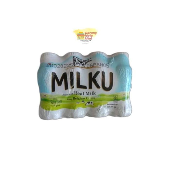 

(Expert) MILKU ukuran 200ml isi 12 pcs