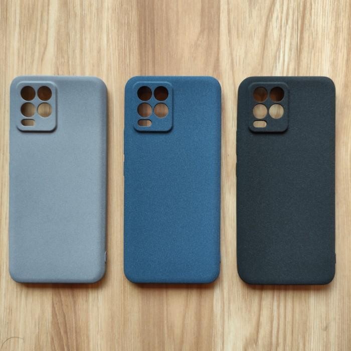 (Expert) Case Realme8 & Realme 8 Pro Softcase Sandstone Silicon Anti Slip Casin