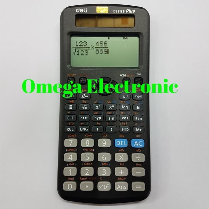 

Deli D991ES PLUS - Scientific Kalkulator Ilmiah Sekolah FX-991ES PLUS