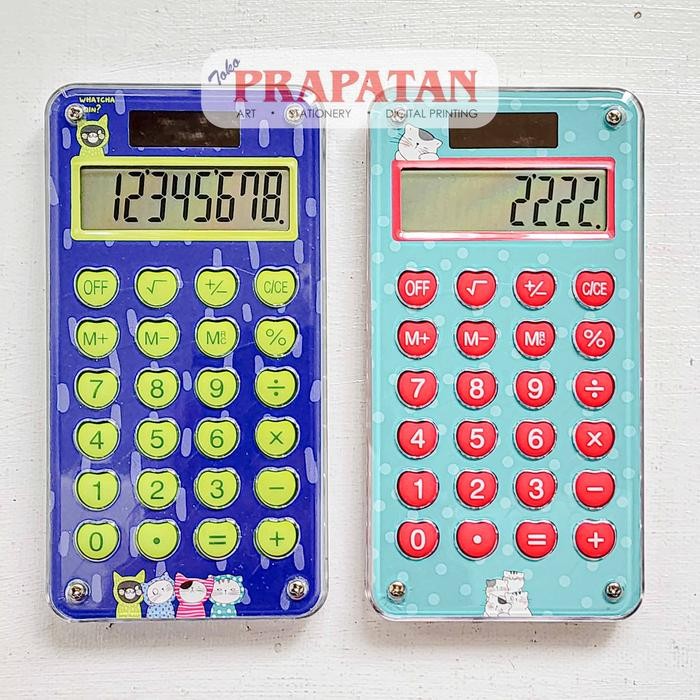 

M&G So Many Cats Portable Calculator ADG981 Kalkulator