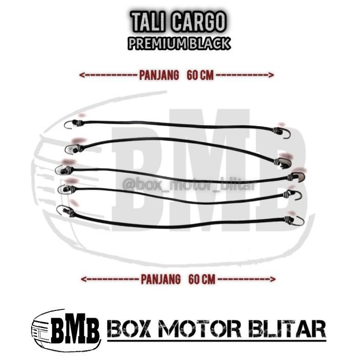 (Expert) Tali Cargo Bagasi Jok Motor Pengikat Barang Box Motor Givi Shad Kappa