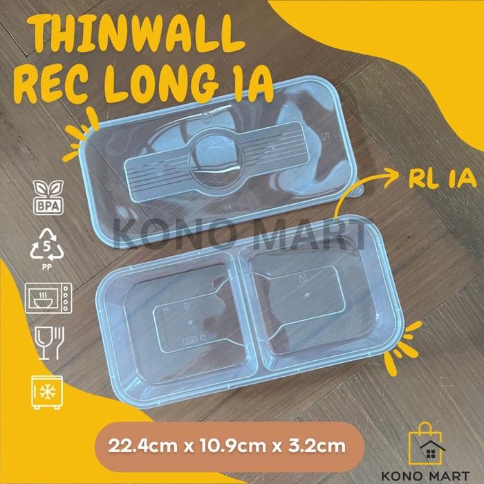 (Expert) Thinwall Rectangle Long 750 RL / Thinwall sekat 2 / Thinwall sekat 3 / Thinwall sate /