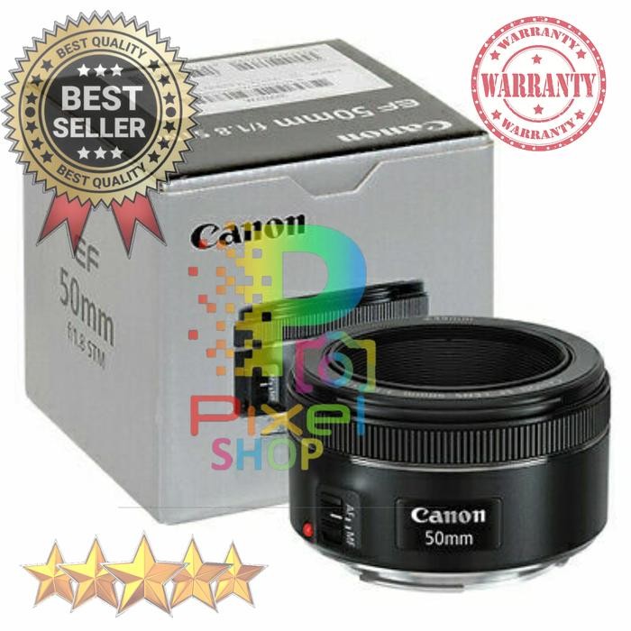 LENSA CANON EF 50MM F1.8 IS STM - LENSA FIX CANON 50MM STM
