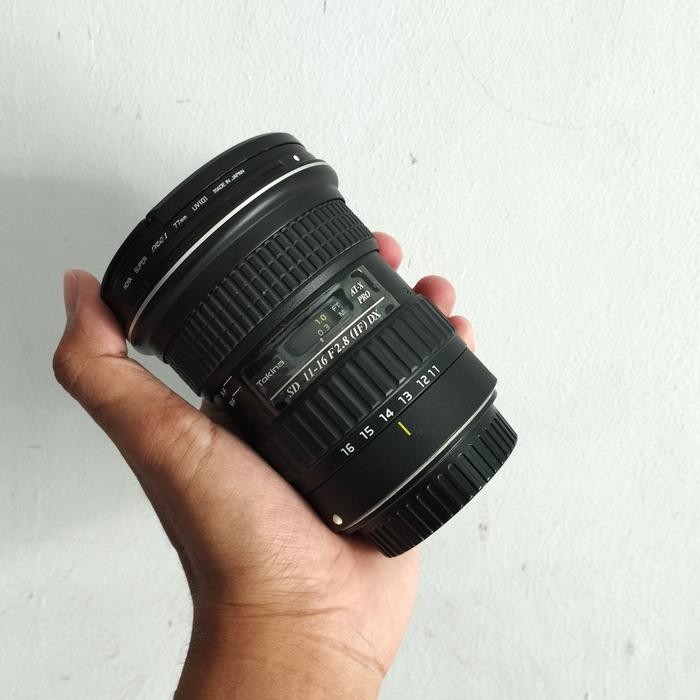 Lensa wide tokina 11-16 f2.8 for canon