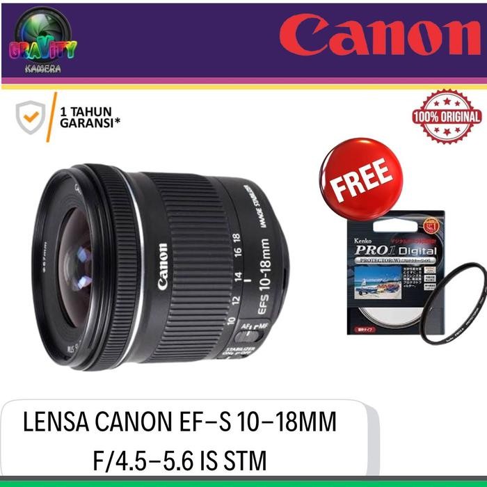 LENSA CANON EF 10-18MM / LENSA WIDE CANON 10-18MM / LENSA CANON 10-18MM
