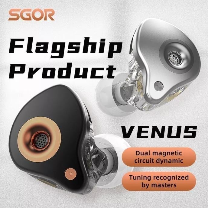 Sgor Venus With Mic In Ear Monitor Earphone Alt Salnotes Zero Lea Chu