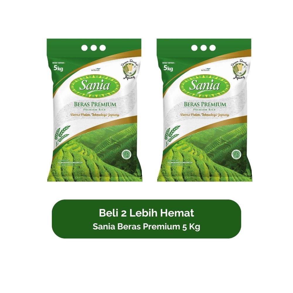 

Bundle - 2x Sania Beras Premium 5 kg