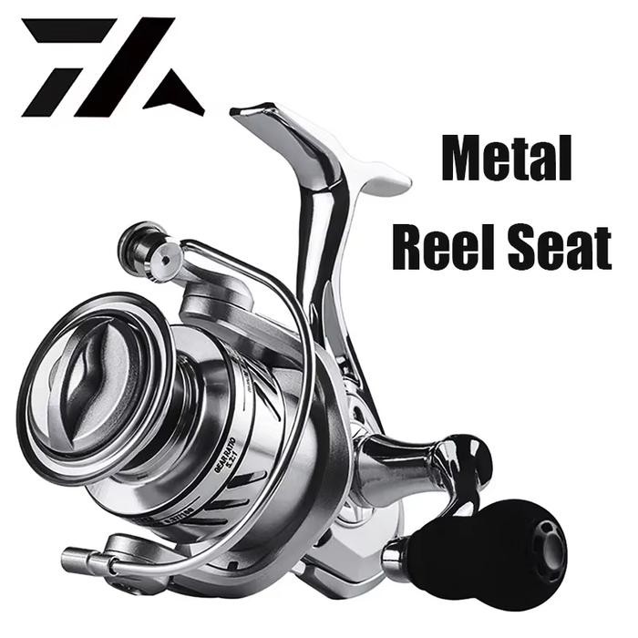 Reel Pancing He 2000 7000 Saltwater Metal Body Handle Spool Reel Fishing Metal Cnc 14 Bb Reel