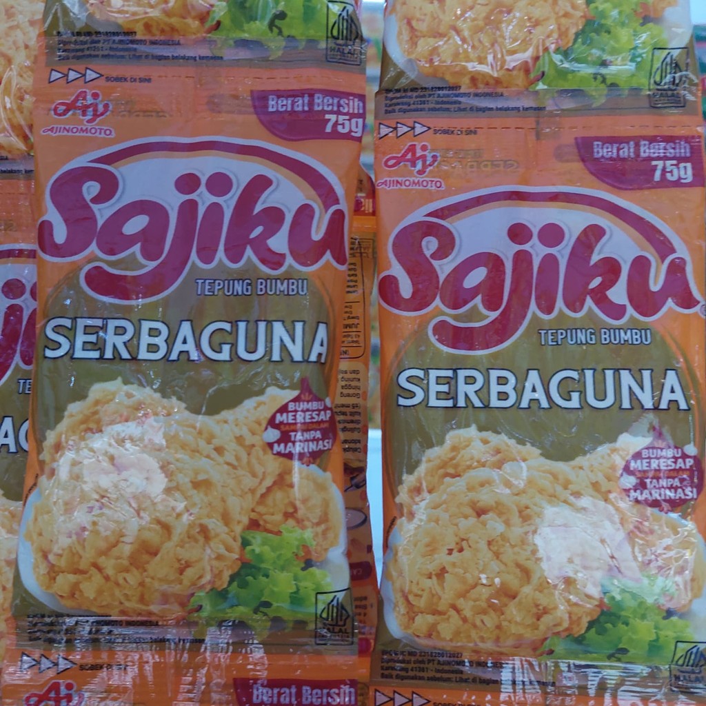 

Sajiku Tepung Bumbu Serbaguna 75 gram