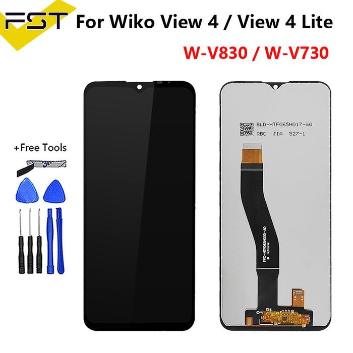 6.52inch For WIKO VIEW 4 WV830 LCD Display Touch Screen Sensor Asse