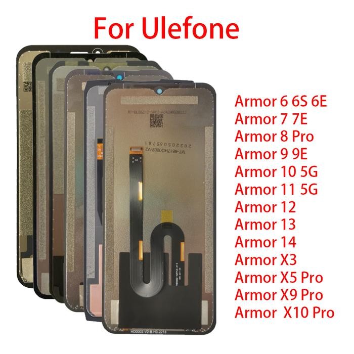 For Ulefone Armor 6 6S 7 8 9 9E 10 11 12 13 X3 X5 X9 X10 Pro LCD