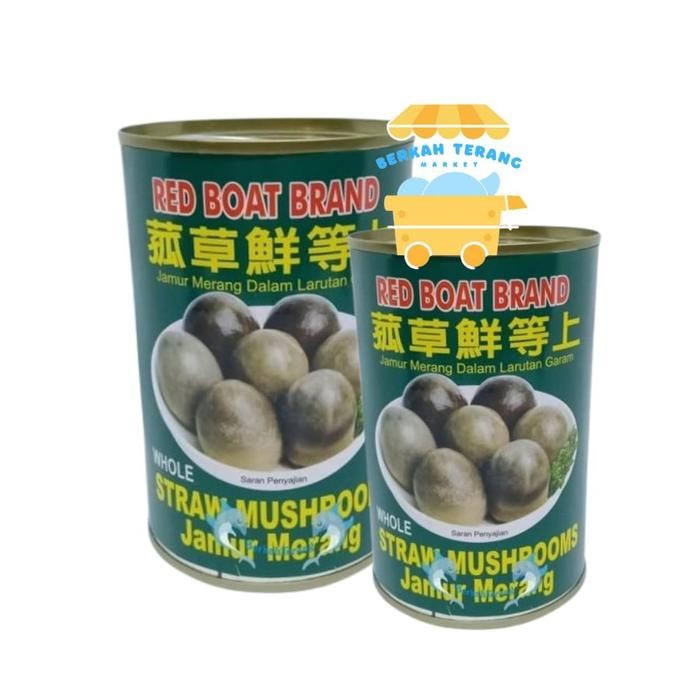 

New Jamur Merang Kaleng Whole Straw Mushrooms 425gr
