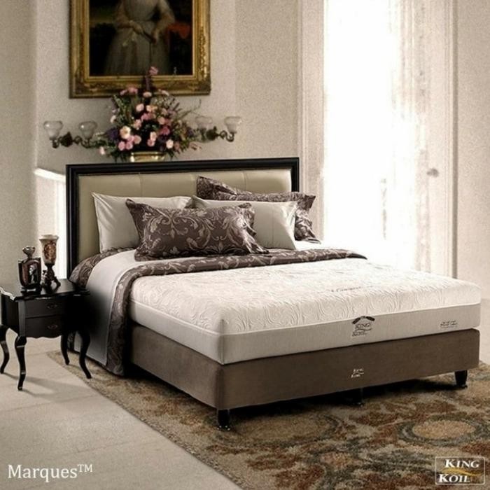 King Koil Kasur Springbed Marques Full Latex - Mattress Only 160X200