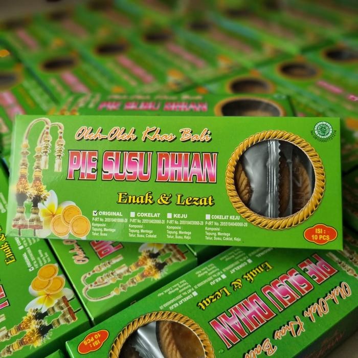 

TERMURAH Pie Susu Dn Isi 10pcs Asli Bali Exp 16 Juli 2025 Rasa Enak & Lezat Cemilan Snack Makanan