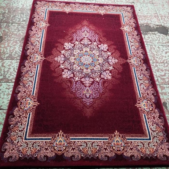 Karpet Permadani Turki Asli Motif Modern