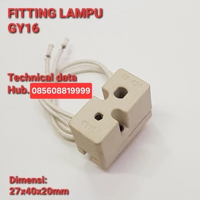 Fitting Lampu GY16 untuk CP72 Osram