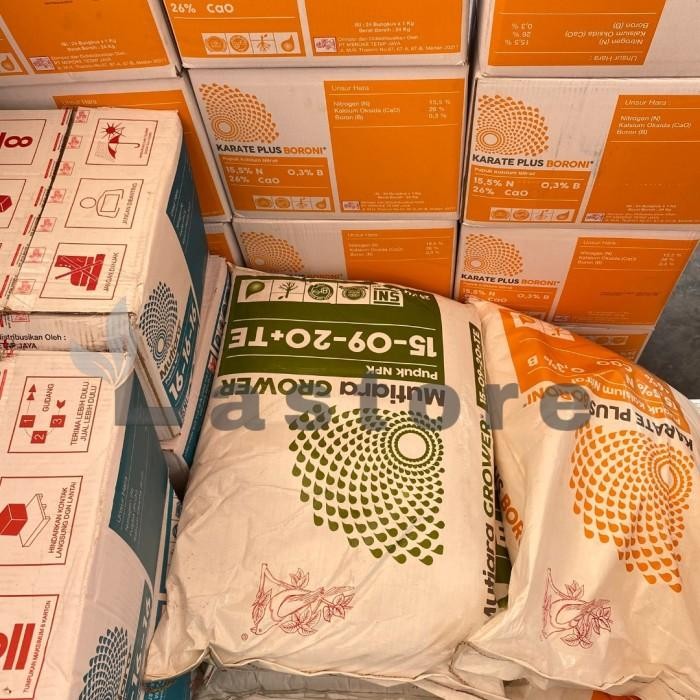 Pupuk Meroke Npk Mutiara Grower 25 Kg Kemasan Pabrik