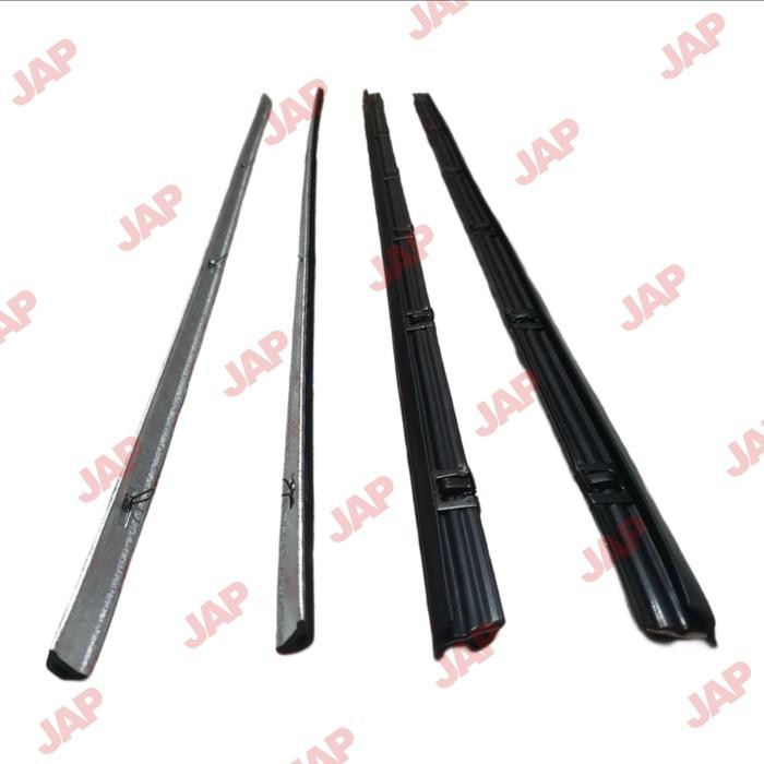 Karet Pelipit Lis List Pintu Kaca Mobil Jimny Katana Depan Luar Dalam