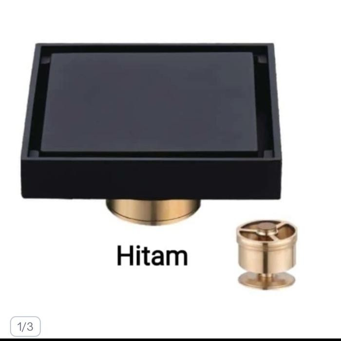 Smart Flor drain hitam Saringan kamar Mandi