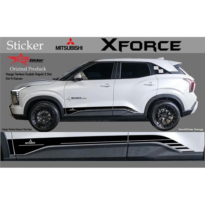 sticker mitsubishi xforce 2023 2024