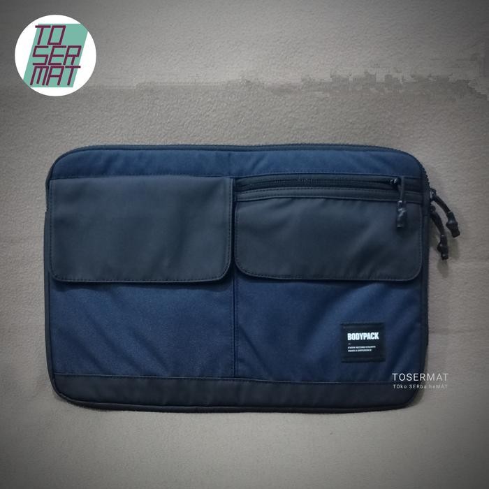 BODYPACK FOUNDER original Tas selempang laptop daypack simple - Navy