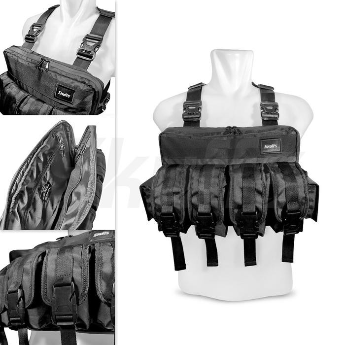 chest rig bag skuffs jaeger chest bag tas dada tas tactical tas army