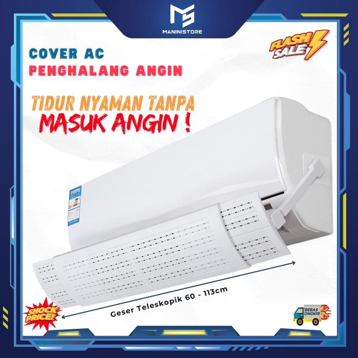 Penghalang Angin Ac Penahan Cover Angin Ac Reflektor Reflector