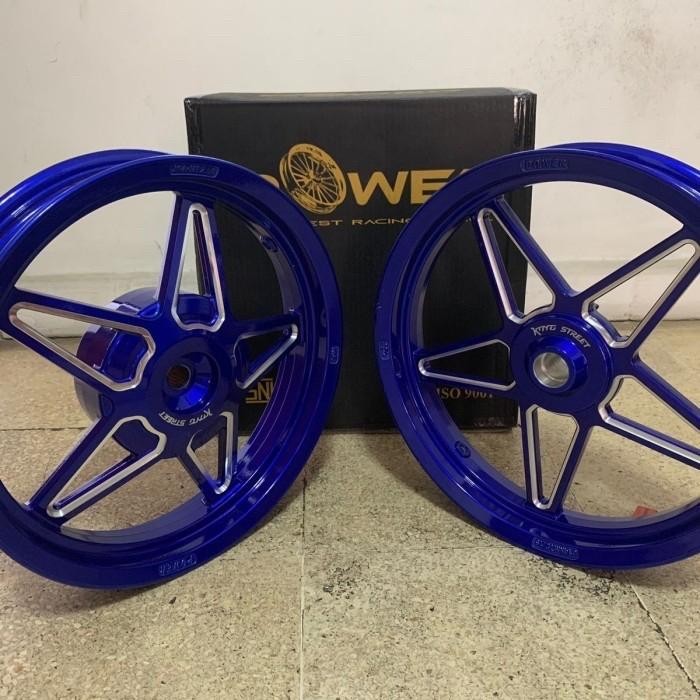 Velg power king street bintang vario 125 vario 150 blue king speed