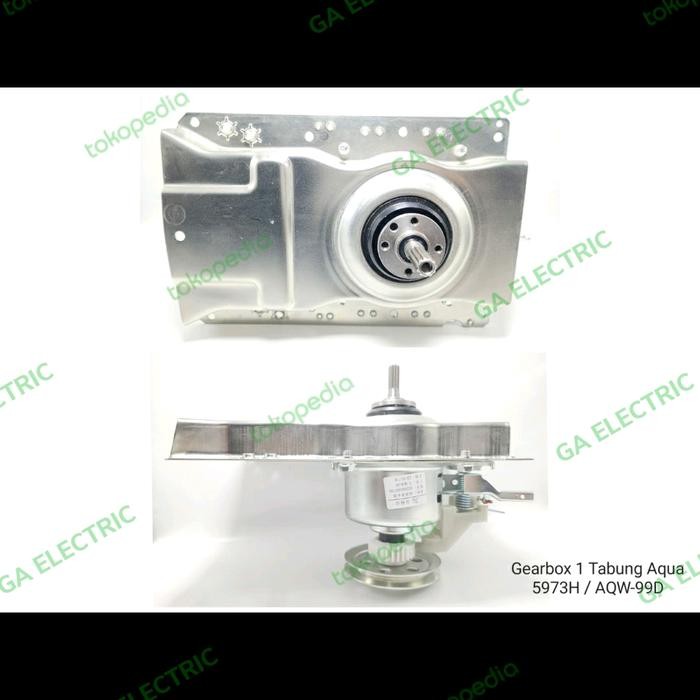 GEAR BOX 5973H MESIN CUCI 1 TABUNG AQUA AQW-98DD AQW-99DD
