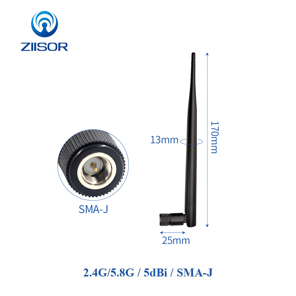2.4Ghz 5Ghz 5.8Ghz Wifi Antenna Sma Rp Sma Dual Band 2.4G 5G 5.8G Router Antennas Sma Female
