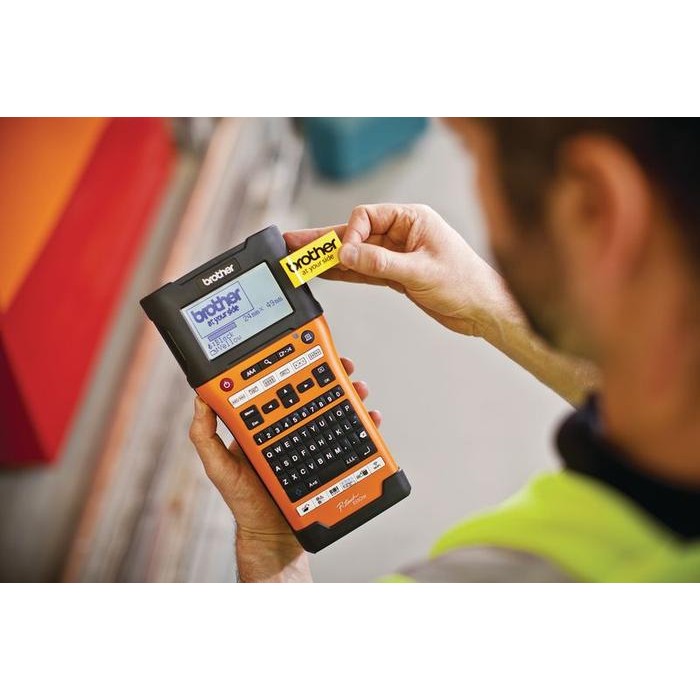 Gercep Resmi Brother Label Printer Pt-E550W - Label Maker Electrician Model