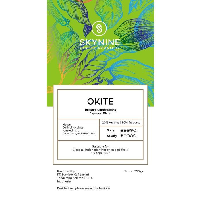 

Okite Blend Commercial Series Roasted Beans 250Gr #Gratisongkir #Sale #Discount