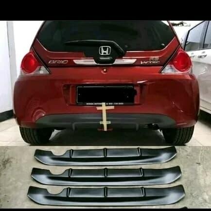 Aksesoris Eksterior Modifikasi Variasi Mobil Diffuser Honda Brio Lama Gratisongkir