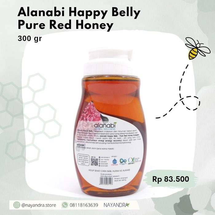 

Madu Merah Murni Pure Red Honey Alanabi Happy Belly